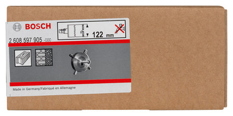 Zentrierkreuz für Trockenbohrkronen und Dosensenker, 122 mm