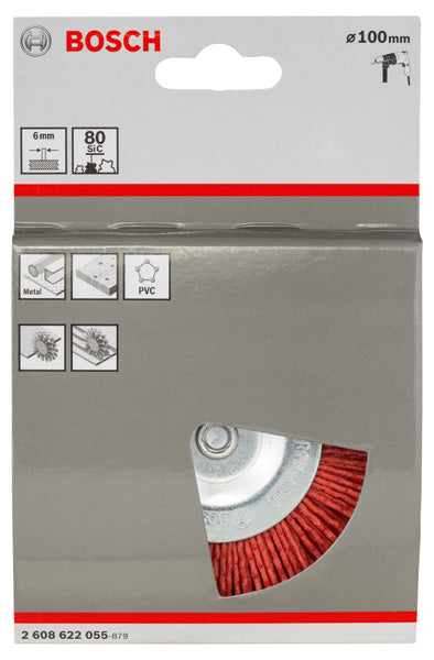 PRO Multi Material clean Scheibenbürste, gerader Schaft, 100 x 1 mm