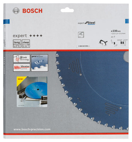 Kreissägeblatt Expert for Steel H 230 x 25,4 - 48