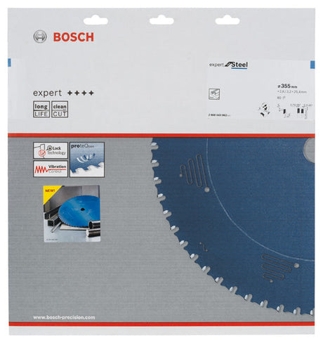 Kreissägeblatt Expert for Steel B 355 x 25,4 - 80