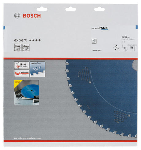 Kreissägeblatt Expert for Steel B 355 x 25,4 - 90