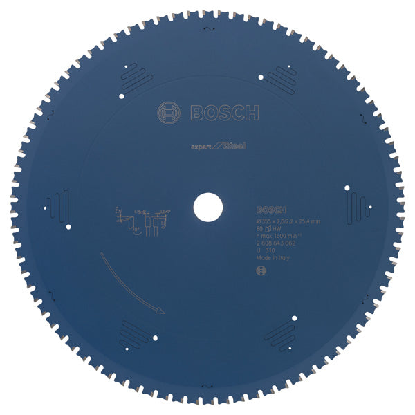 Kreissägeblatt Expert for Steel B 355 x 25,4 - 80