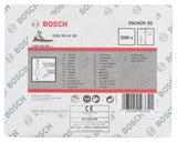 D-Kopf Streifennagel SN34DK 80, 3,1 mm, 80 mm, blank, glatt, 3000er-Pack
