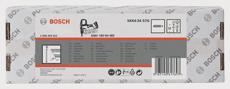 DA Senkkopf-Stift, SK64-34 57G, 1,8mm, 57mm, verzinkt, 4000er-Pack