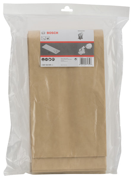 Papierfilterbeutel für GAS 55 M AFC Professional