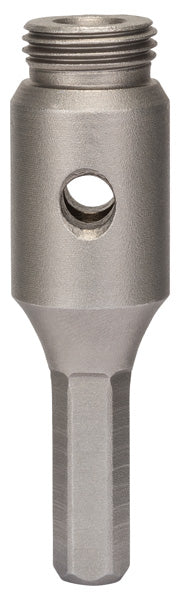 Adapter für Diamantbohrkronen, Maschinenseite 6-Kant, Kronenseite G 1/2Zoll,88mm