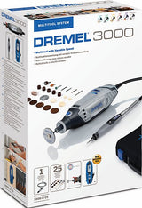 DREMEL® 3000-1/25 EZ Multifunktionswerkz. mit 1 Vorsatzgerät, 25 Zubehöre