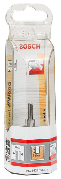 Nutfräser Expert for Wood, Voll-Carbide, 8 mm, D1 5 mm, L 12,7 mm, G 51 mm