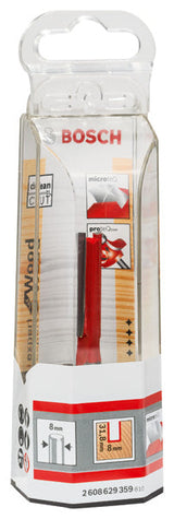 Nutfräser Expert for Wood, Carbide, 8 mm, D1 8 mm, L 31,8 mm, G 70 mm