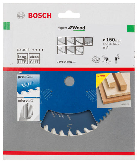 Kreissägeblatt Expert for Wood H 150 x 20 - 36