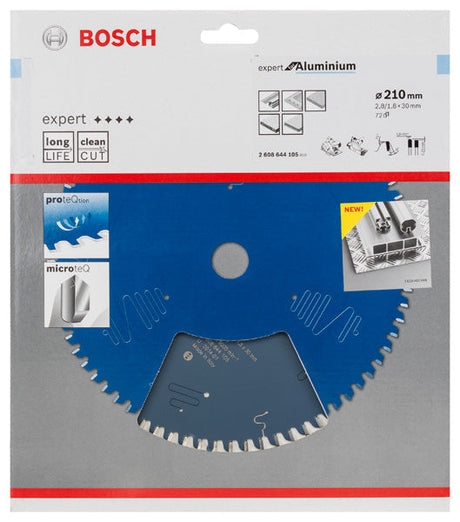 Kreissägeblatt Expert for Aluminium H 210 x 30 - 72