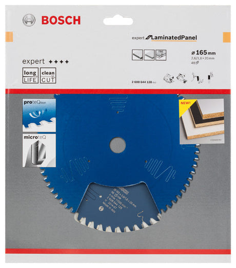 Kreissägeblatt Expert for Laminated Panel H 165 x 20 - 48
