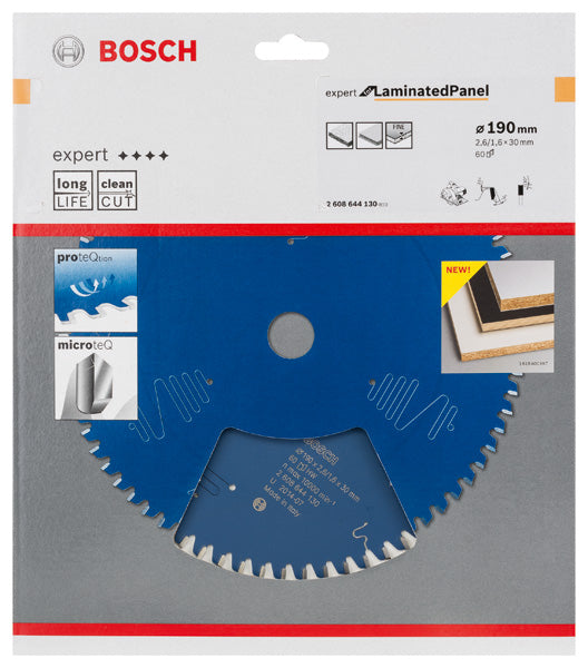 Kreissägeblatt Expert for Laminated Panel H 190 x 30 - 60