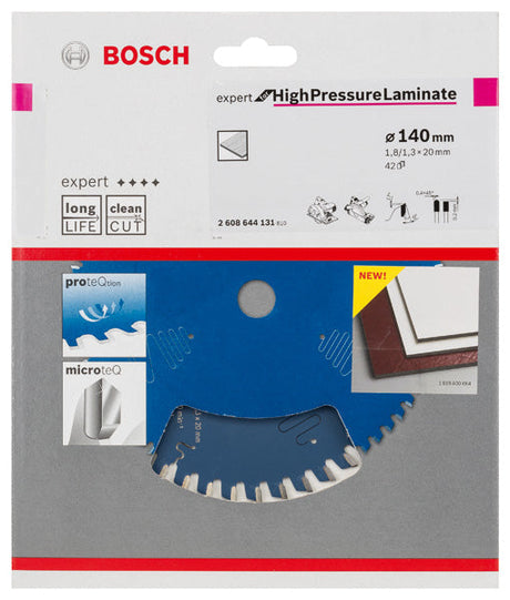 Kreissägeblatt Expert for High Pressure Laminate H 140 x 20 - 42