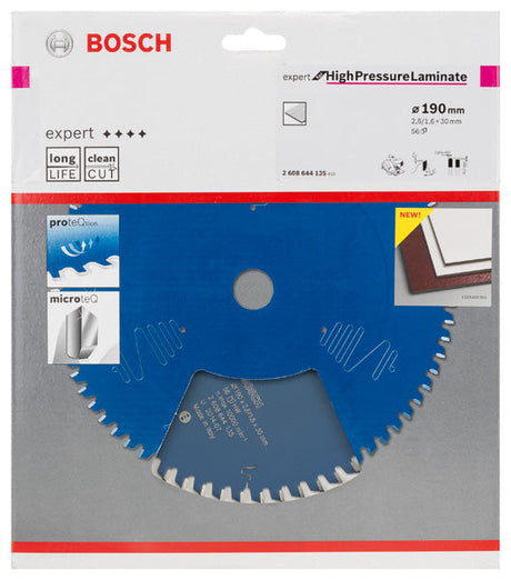 Kreissägeblatt Expert for High Pressure Laminate H 190 x 30 - 56