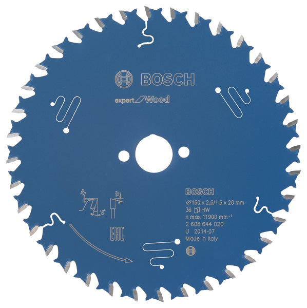 Kreissägeblatt Expert for Wood H 160 x 20 - 36
