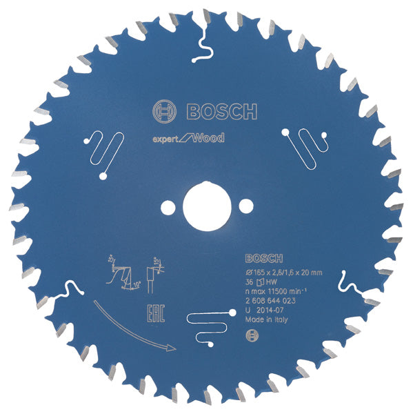 Kreissägeblatt Expert for Wood H 165 x 20 - 36