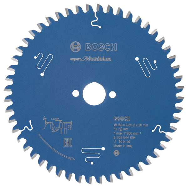 Kreissägeblatt Expert for Aluminium H 160 x 20 - 52