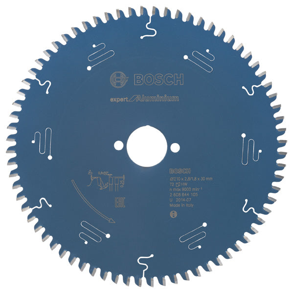 Kreissägeblatt Expert for Aluminium H 210 x 30 - 72