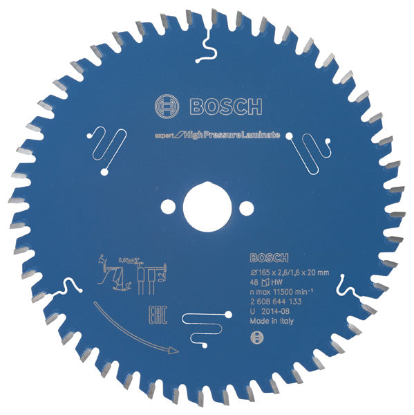 Kreissägeblatt Expert for High Pressure Laminate H 165 x 20 - 48