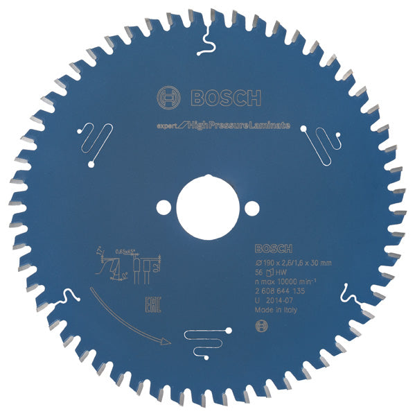 Kreissägeblatt Expert for High Pressure Laminate H 190 x 30 - 56