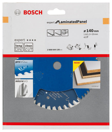Kreissägeblatt Expert for Laminated Panel H 140 x 20 - 42