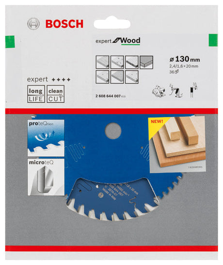 Kreissägeblatt Expert for Wood H 130 x 20 - 36
