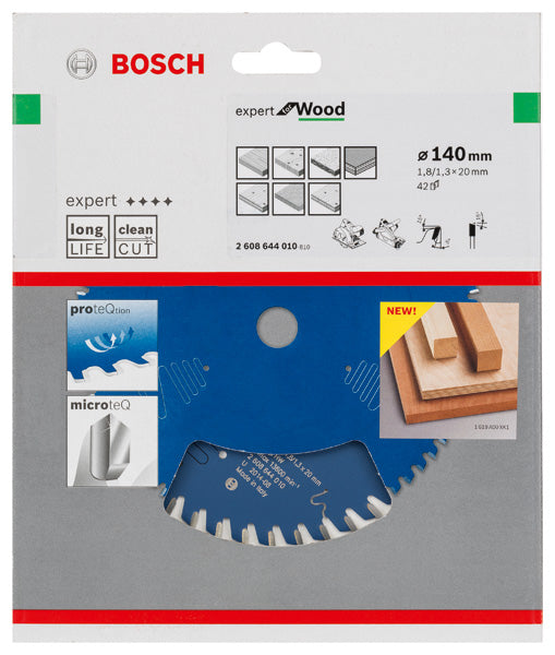 Kreissägeblatt Expert for Wood H 140 x 20 - 42