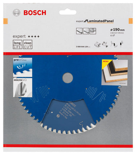 Kreissägeblatt Expert for Laminated Panel H 190 x 20 - 60