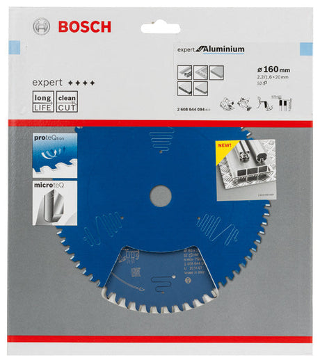 Kreissägeblatt Expert for Aluminium H 160 x 20 - 52