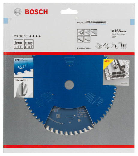 Kreissägeblatt Expert for Aluminium H 165 x 20 - 52