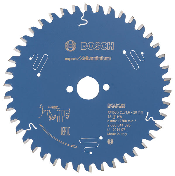 Kreissägeblatt Expert for Aluminium H 150 x 20 - 42