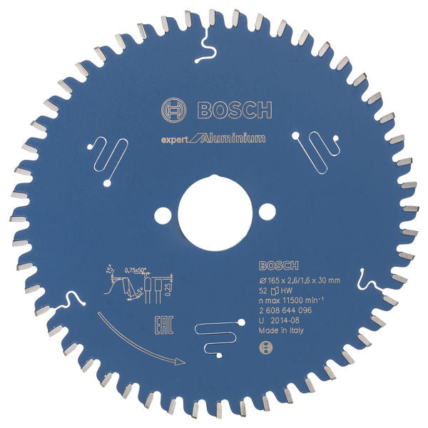 Kreissägeblatt Expert for Aluminium H 165 x 30 - 52