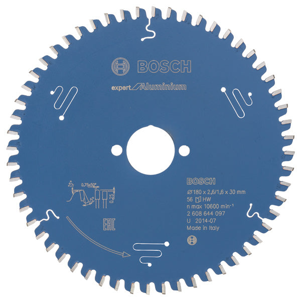 Kreissägeblatt Expert for Aluminium H 180 x 30 - 56