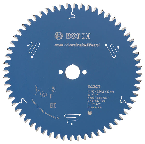 Kreissägeblatt Expert for Laminated Panel H 190 x 20 - 60