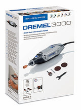 DREMEL® 3000-5 Multifunktionswerkzeug (130 W) mit 5 Zubehöre