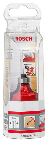 Abrundfräser Expert for Wood, 8 mm, D 31,75 mm, R1 9,5 mm, L 18 mm, G 60 mm