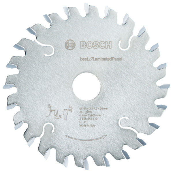 Vorritzblatt konisch, Best for Laminated Panel, 120 x 20 x 2,2 mm, 24