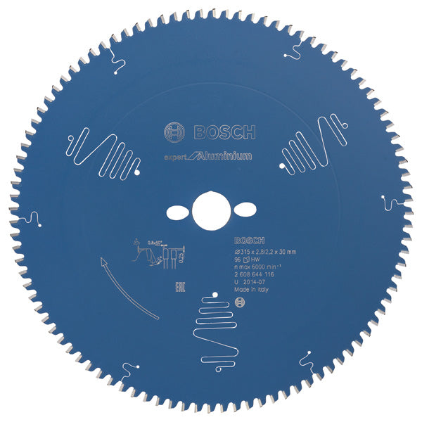 Kreissägeblatt Expert for Aluminium B 315 x 30 - 96