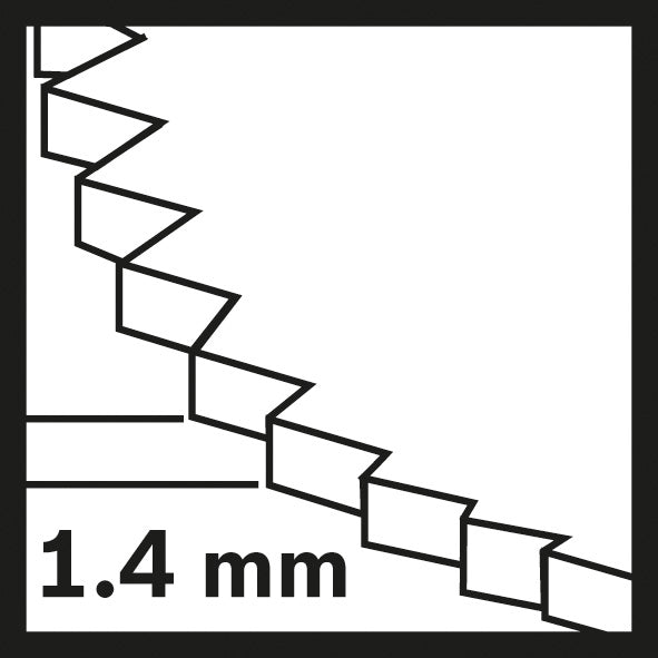 HCS Segmentsägeblatt ACZ 85 EC Wood, 85 mm, 10er-Pack