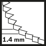 HCS Segmentsägeblatt ACZ 85 EC Wood, 85 mm, 10er-Pack