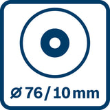 Akku-Winkelschleifer GWS 12V-76