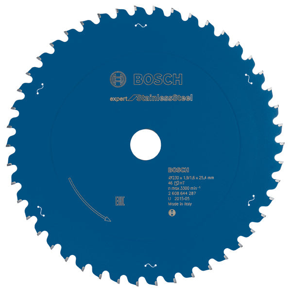 Kreissägeblatt Expert for Stainless Steel H 230 x 25,4 - 46