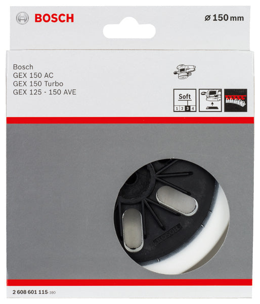 Schleifteller weich, 150 mm, für GEX 125-150 AVE, GEX 150 AC, GEX 150