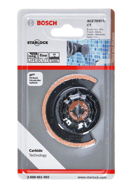 Carbide-RIFF Schmalschnitt-Segmentsägeblatt ACZ 70 RT5, 70 mm, 1er-Pack