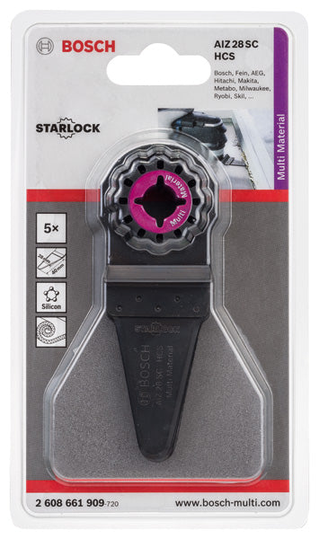 HCS Universalfugenschneider AIZ 28 SC, 40 x 28 mm, 5er-Pack