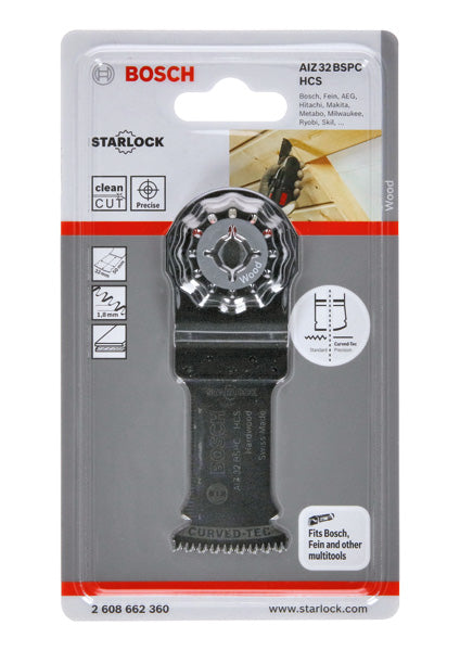 HCS Tauchsägeblatt AIZ 32 BSPC Hard Wood, 50 x 32 mm, 1er-Pack