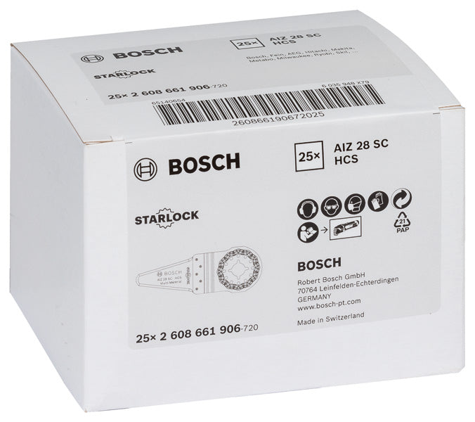 HCS Universalfugenschneider AIZ 28 SC, 40 x 28 mm