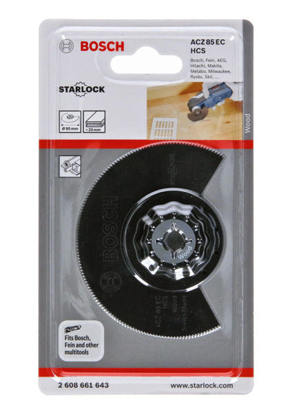 HCS Segmentsägeblatt ACZ 85 EC Wood, 85 mm, 1er-Pack
