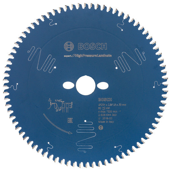 Kreissägeblatt Expert for High Pressure Laminate Kreissägeblatt 254 x 30 - 80